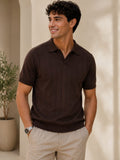 EDGE KNIT BROWN