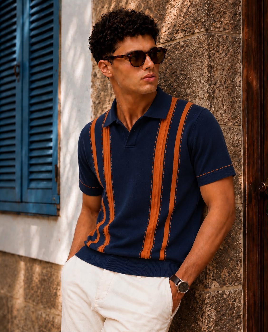 VALENCIA STRIPE BLUE