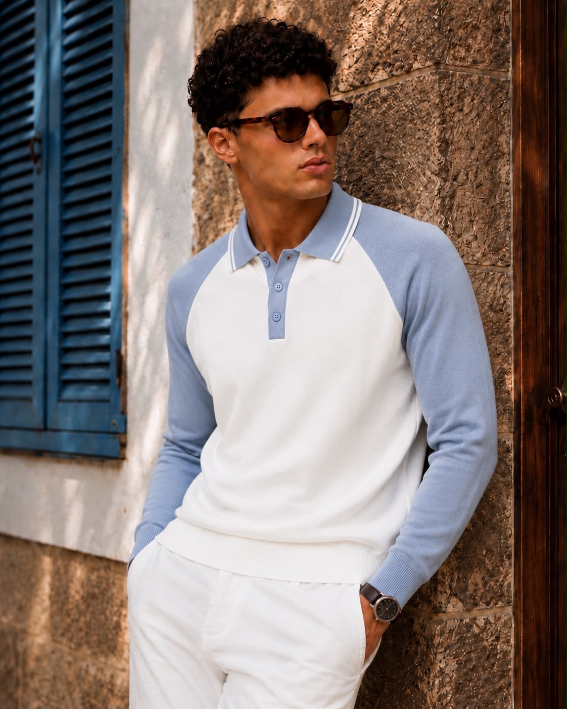 CLASSIC REGLAN FULL SLEEVES SKY BLUE