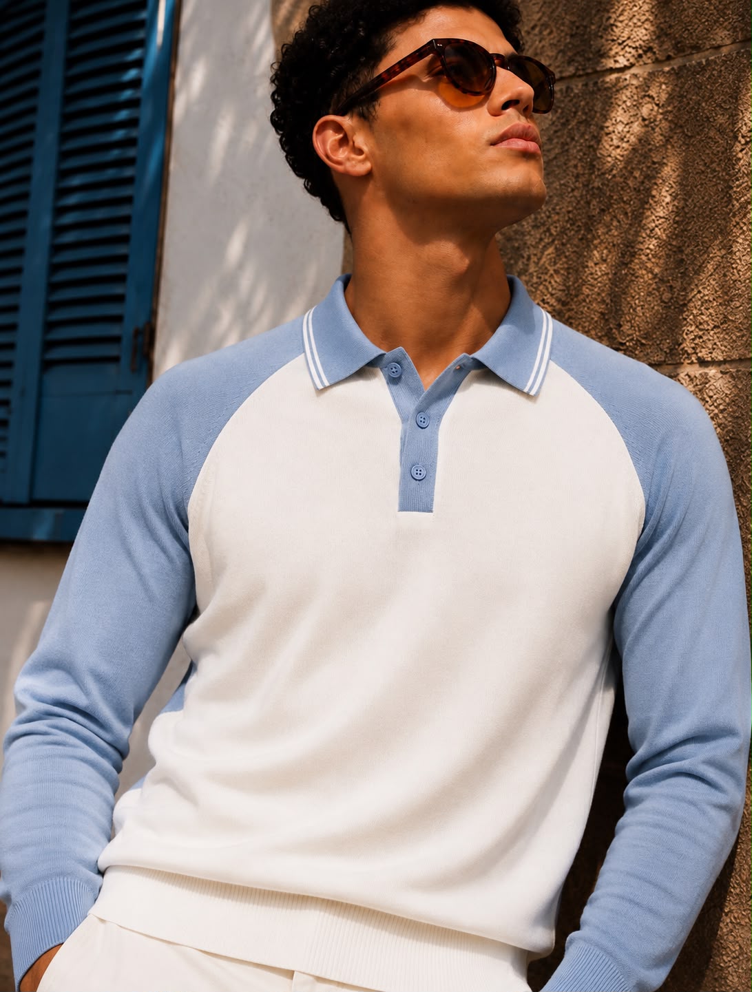 CLASSIC REGLAN FULL SLEEVES SKY BLUE