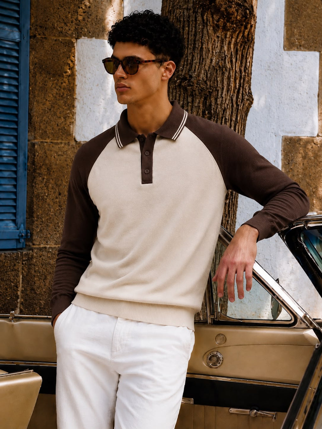 CLASSIC REGLAN FULL SLEEVES BROWN