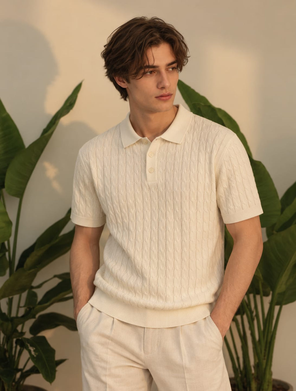 CABEL KNIT CREAM